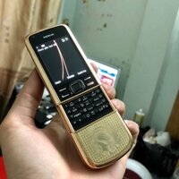 Nokia 8800 vàng hồng da đen Limited Edition