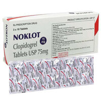 Noklot 75mg phòng ngừa các tai biến do xơ vữa động mạch