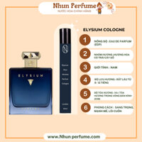 NON 104-Hương Nước hoa nam roja Elysium Parfum Cologne sang trọng, mạnh mẽ, lôi cuốn