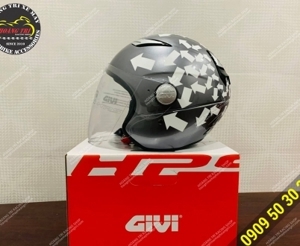 Nón 3/4 Givi V10.1 3D - Mũ bảo hiểm đi phượt