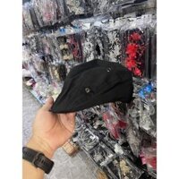 Nón bánh tiêu chụp hình cậu ba Sài Gòn giangpkc - Đen mỏng