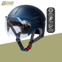 Nón Bảo Hiểm 1/2 Đầu BOSS AT06