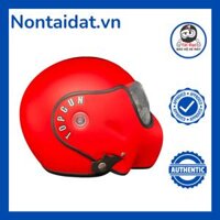 Nón bảo hiểm 34 AVEX TOPGUN THÁI LAN lật hàm linh hoạt  - Đỏ nhám - L