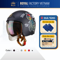 Nón Bảo Hiểm 3/4 M139 Design Kính Âm Chính Hãng, Mũ Bảo Hiểm Có Kính Bảo Hành 12 Tháng | Trực tiếp từ NSX