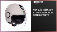 Nón bảo hiểm AGV Eteres E2206 Mono Materia White