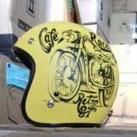 Nón bảo hiểm asia Cafe Racer chính hãng