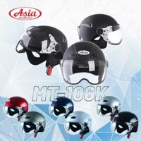 NÓN BẢO HIỂM ASIA NỮA ĐẦU CÓ KÍNH CHÍNH HÃNG..