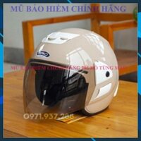 Nón bảo hiểm có kính 3/4 chính hãng GRO cao cấp kiểu dáng Honda