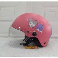 Nón Bảo Hiểm Đức Huy Bé Gái 008K Jama 5 Đến 12 Tuổi