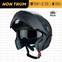 Nón bảo hiểm fullface có cằm Royal M179 đen nhám chính hãng tại Nón Trùm