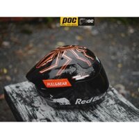 Nón bảo hiểm Fullface M138b lên tem Red Bull