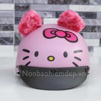 Nón bảo hiểm Hello Kitty nửa đầu cho các tiểu thư xinh đẹp