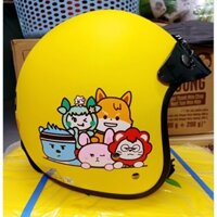 Nón bảo hiểm Helmet nữa đầu size XL (Quà tặng MALTO)