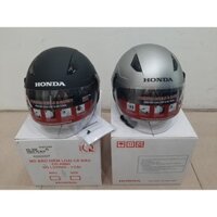 nón bảo hiểm honda Mũ bảo hiểm honda 3/4 cả đầu có kính chính hãng honda