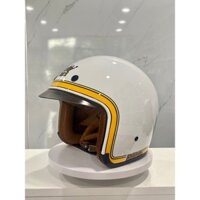 Nón bảo hiểm kính âm Royal M139 màu Trắng V10 bóng chính hãng