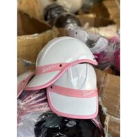 Nón bảo hiểm lưỡi trai thời trang Vespa cao cấp , Mũ bảo hiểm kết phong cách phù hợp cho cả nam và nữ