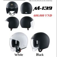 Nón bảo hiểm Luxury M139 miếng lót trong tháo vệ sinh dễ dàng