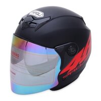 Nón bảo hiểm Napoli bọ cạp tem 46 kính mặc định kính khói