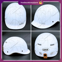 Nón bảo hiểm người lớn dáng Cá Heo nhúng Carbon dành cho nam và nữ. Mũ bảo hiểm chính hãng Long Thanh, Bảo hành 12 Tháng