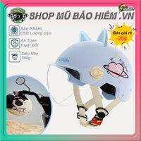 nón bảo hiểm nữ mũ bảo hiểm xe máy mũ bảo hiểm nửa đầu Mũ chính hãng cho nữ bảo vệ đầu tốt hơn