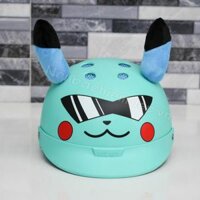 Nón bảo hiểm Pikachu nửa đầu của hãng Đức Huy