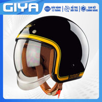 Nón bảo hiểm Royal M139 V10 đen line vàng