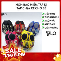 Nón bảo hiểm tập đi cho bé, mũ bảo vệ đầu chống va đập, mũ tập chạy xe an toàn cho trẻ em