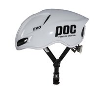 Nón Bảo Hiểm Thể Thao POC EVO Glossy Black Chính Hãng 100% tặng kèm tai gấu và chăm gấu dâu