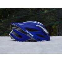 nón bảo hiểm thể thao xe đạp fornix ( xanh sọc trắng )