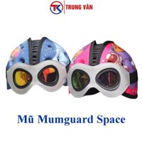 Nón bảo hiểm trẻ em Mũ bảo hiểm cho bé tập bò, bé tập đi xe đạp Mumguard Space Girl Space Man