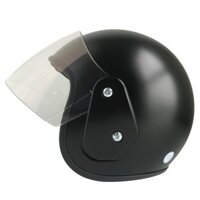 Nón bảo hiểm trùm đầu nam nữ Bktec kính chống lóa đen nhám - BK19