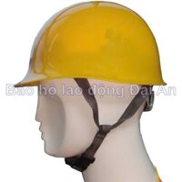 Nón bảo hộ lao động kiểu nhật màu vàng khóa gài