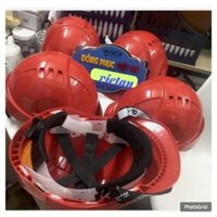 Nón Bảo hộ lao động Protector HC600V Núm vặn màu đỏ  - 100% Hình Thật