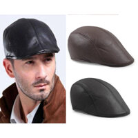 NÓN BERE DA MŨ NỒI BERET NAM THỜI TRANG CHÂU ÂU - DONA21012802 - Nâu