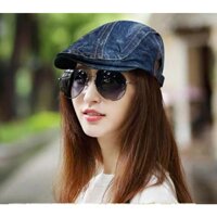 Nón bere jean Mũ nồi beret nam nữ