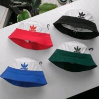 Nón bucket Adidas chất vải Kaki Hàn Quốc cao cấp, đa dạng nhiều màu sắc với logo in nổi thời trang