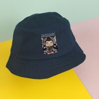 Nón bucket siêu xinh của chodole loại mũ unisex cho nam và nữ  in hình độc đáo Samurai