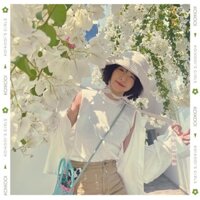 Nón Bucket Vành Rộng Linen - Chewing Gum Hat