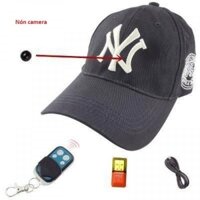 Nón Camera Ngụy Trang có remote điều khiển