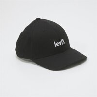 Nón Cap Levi's Màu Đen Essensial Logo