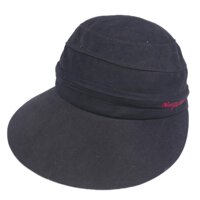 Nón chống nắng rộng vành mũ chống nắng đa năng đặc biệt có thể thao dây kéo phía trên đỉnh đầu - Đen