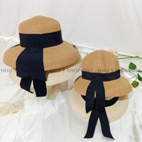 Nón Cói Chuông Lồng Đèn Sọc Cho Mẹ Và Bé siêu xinh hình chụp thật-q12 lồng đèn mẹ bé