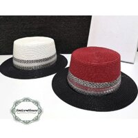 Nón cói vành nhỏ đi biển mũ nữ chống nắng mùa hè phong cách Hàn Quốc