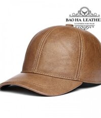 Nón da bò dành cho nam giới – BHY1963N Màu Nâu bò