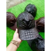 Nón da cá sấu thật [MŨ LƯỠI TRAI CAO CẤP]