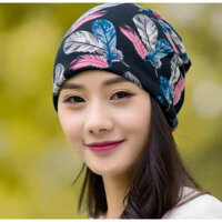 Nón Đa năng, Tuban Mũ chụp Đầu thời trang Hàn Quốc  DONA20120202 - Đen