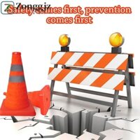 Nón Đường ZONGGJZ, Nón Giao Thông Gấp Rào Chắn, Xe Cảnh Báo Phản Quang Kính Thiên Văn Di Động