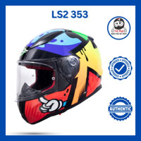 NÓN FULL FACE LS2 FF353 - Masterpiece - BLK/H - VYEL