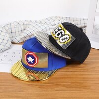 Nón ghép Le.go - Mũ lưỡi trai cho bé trai Hiphop Lego siêu Xịn cho cho bé trai, bé gái.