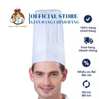 Nón giấy bếp, Mũ giấy bếp Thấp và Cao (Combo 10 cái) - Dụng cụ bếp Đà Nẵng